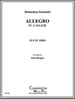 Allegro in A Major-Flute Trio